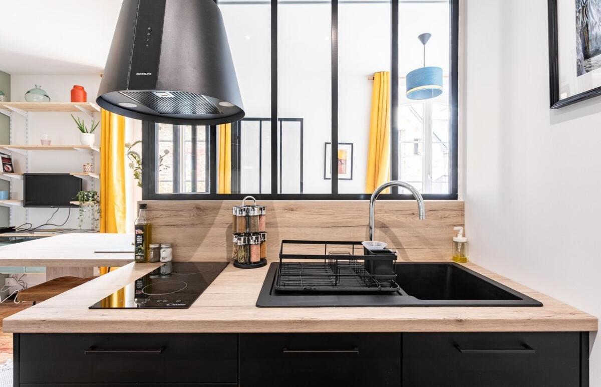 Lucelyne - Beau T2 Renove - Centre - Plage 400M Apartman Dinard Kültér fotó
