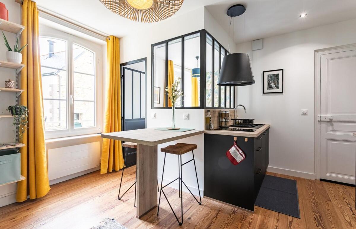 Lucelyne - Beau T2 Renove - Centre - Plage 400M Apartman Dinard Kültér fotó
