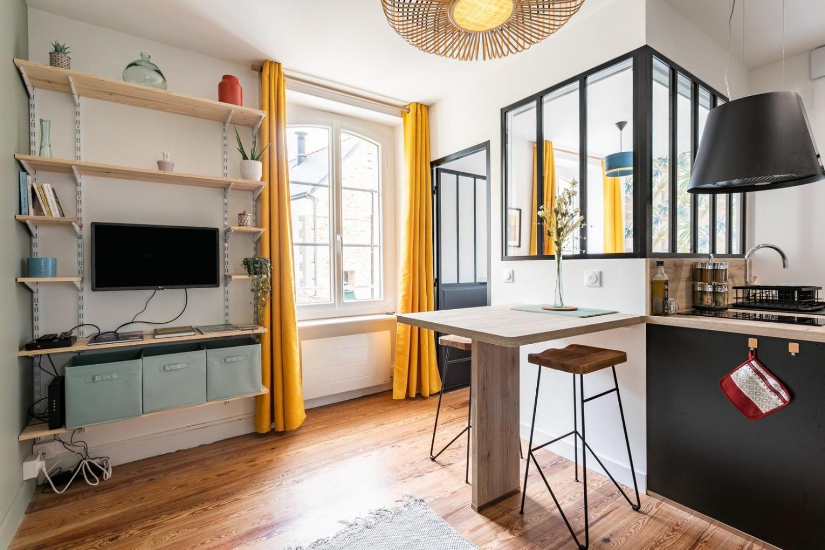 Lucelyne - Beau T2 Renove - Centre - Plage 400M Apartman Dinard Kültér fotó